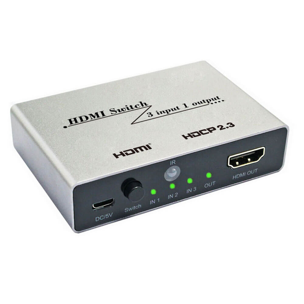 HDMI Switch 3X1 HDMI 2.1 Switch 8K