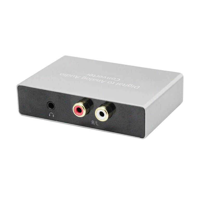 Digital to Analog Audio Converter with Headphone Jack